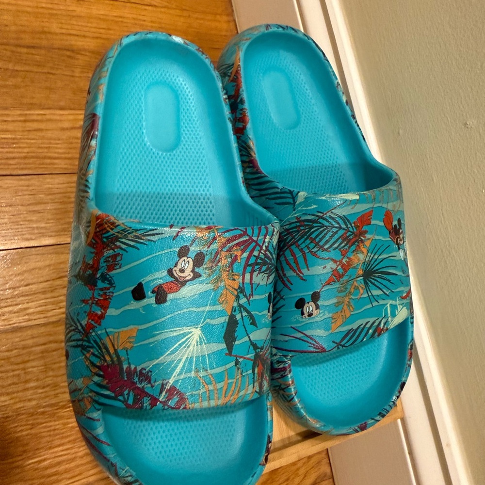 Disney Blue Espadrilles with Mickey Mouse Design